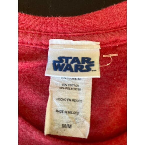 Red Star Wars Millennium Falcon Lucas Films T Shirt Size Medium - Picture 3 of 5